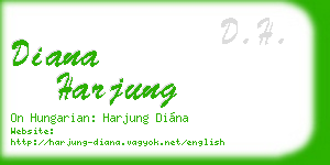 diana harjung business card